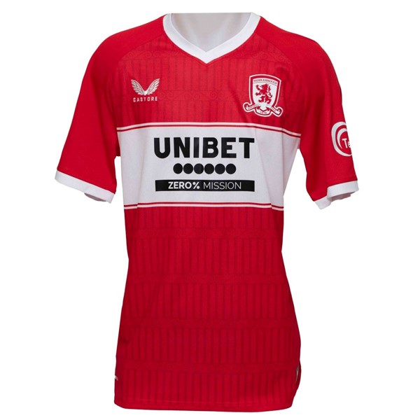 Tailandia Camiseta Middlesbrough 1ª 2025-2026
